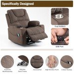 Power Lift Recliner Chair with Massage & Heat