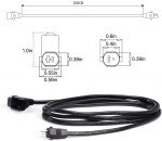 Universal Power Cord for Lift Recliner Chairs