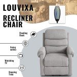 LOUVIXA Power Lift Recliner Chair with Massage