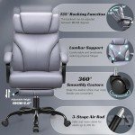 Big & Tall Executive Leather Lift Chair Plus