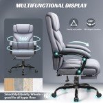 Big & Tall Executive Leather Lift Chair Plus