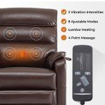 Irene House Power Lift Chair with Heat & Massage