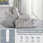 LOUVIXA Power Lift Recliner Chair with Massage