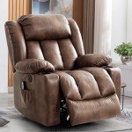 RESTREAL Electric Power Lift Recliner Chair with Massage