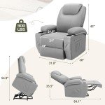 Victone Power Lift Recliner Chair with Massage