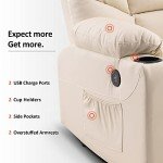 MCombo Power Lift Recliner with Cup Holders