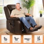 COHOME Dual-Motor Massage Lift Recliner Chair