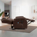 COHOME Dual-Motor Massage Lift Recliner Chair
