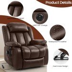 COHOME Dual-Motor Massage Lift Recliner Chair