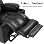 Large Power Lift Chair Recliner with Heat & Massage
