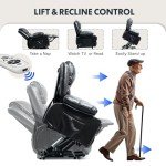 FLEXISPOT XL23 Power Lift Recliner with Massage