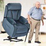 Navy Blue Power Lift Chair Recliner for Adults
