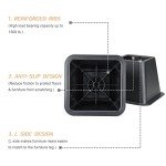 4-Inch Heavy Duty Bed Risers - Set of 8