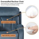 Navy Blue Power Lift Chair Recliner for Adults