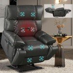 Reclining Lift Chair with Heat and Massage