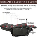 Reclining Lift Chair with Heat and Massage