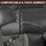 Reclining Lift Chair with Heat and Massage