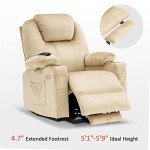 MCombo Medium Power Lift Recliner with Massage