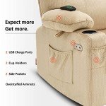 MCombo Medium Power Lift Recliner with Massage