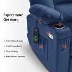 MCombo Power Lift Recliner with Massage & Heat