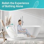 Electric Lift Shower Chair for Elderly Care