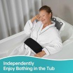 Electric Lift Shower Chair for Elderly Care
