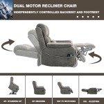 Oversized Lift Recliner Chair with Heat & Massage