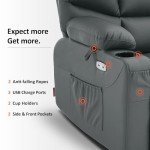 MCombo Power Lift Recliner for Big Seniors