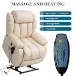 Warm Harbor Dual Motor Lift Chair with Massage