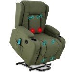 Electric Power Lift Chair with Massage & Heat