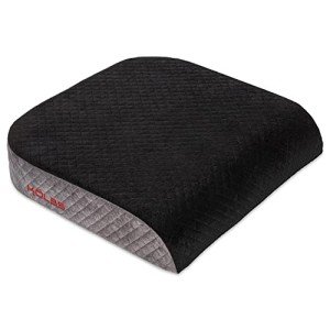 Extra Large Memory Foam Seat Cushion with Velvet Cover