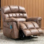 CANMOV Large Power Lift Recliner with Massage and Heat