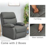 Electric Lift Recliner Chair for Elderly Users