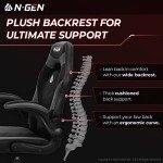 Ergonomic Gaming Desk Chair with Lumbar Support