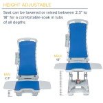 Drive Medical Whisper Bath Lift Chair - Blue