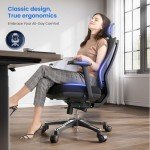 OdinErgo Adjustable Lift Chair with Lumbar Support