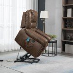 Power Lift Recliner Chair with Heat & Massage