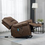 Power Lift Recliner Chair with Heat & Massage