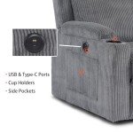 Massage & Heat Lift Recliner Chair for Seniors