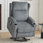 Massage & Heat Lift Recliner Chair for Seniors