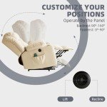 RESTREAL Electric Lift Recliner Chair with Massage & Heat