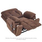 Oversized Power Lift Recliner with Heat & Massage