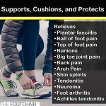 Adjustable Orthotic FootChair for Pain Relief