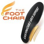 Adjustable Orthotic FootChair for Pain Relief