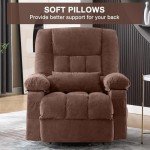 BOSMILLER Heated Massage Power Lift Recliner Chair
