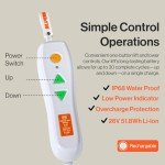 SuperHandy GoRise LT Portable Bath Lift for Seniors