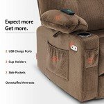 MCombo Medium Power Lift Recliner with Massage