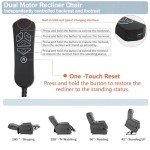 Lift Recliner Chair with Massage and USB Ports