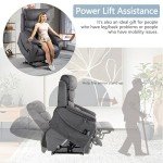 Lift Recliner Chair with Massage and USB Ports