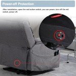 Lift Recliner Chair with Massage and USB Ports